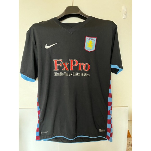 Nike Other - Nike AVFC Jersey Men L Soccer FxPro Aston Villa Football Club Birmingham Dri-Fit